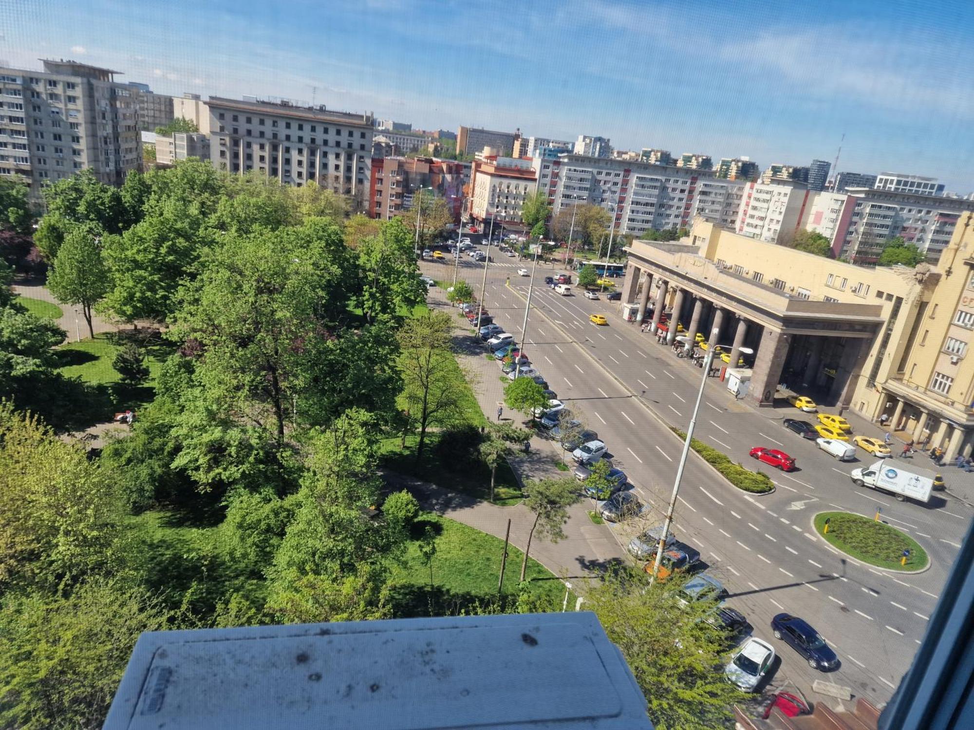 Apartament Gara De Nord Bukarest Exteriör bild