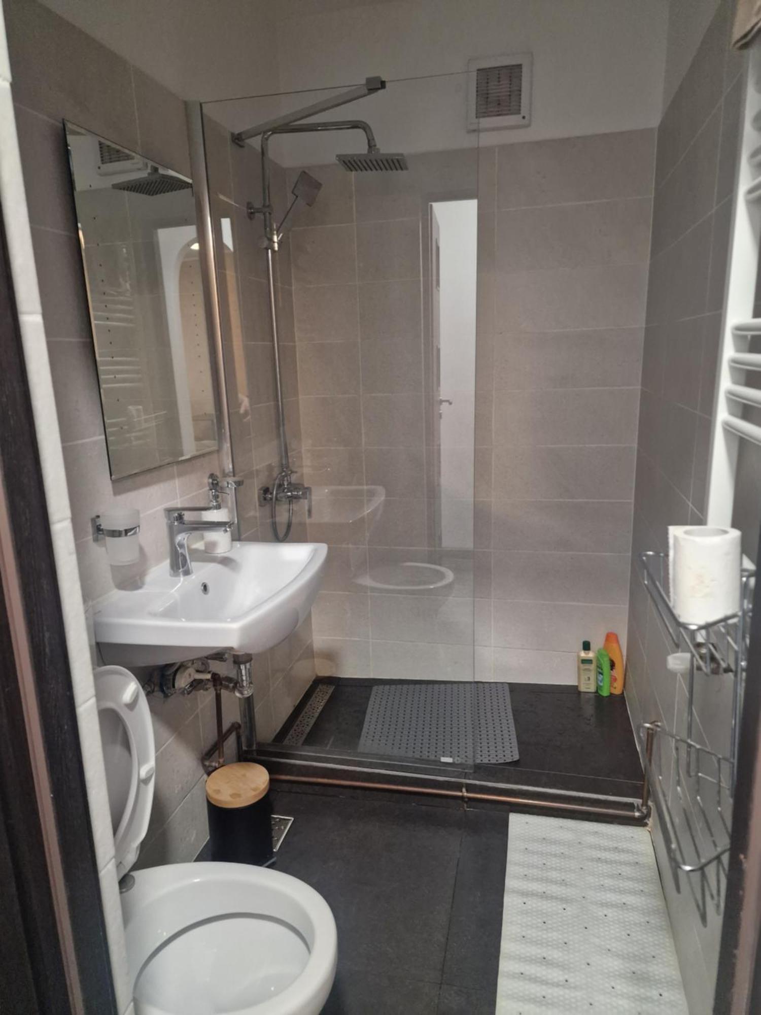Apartament Gara De Nord Bukarest Exteriör bild